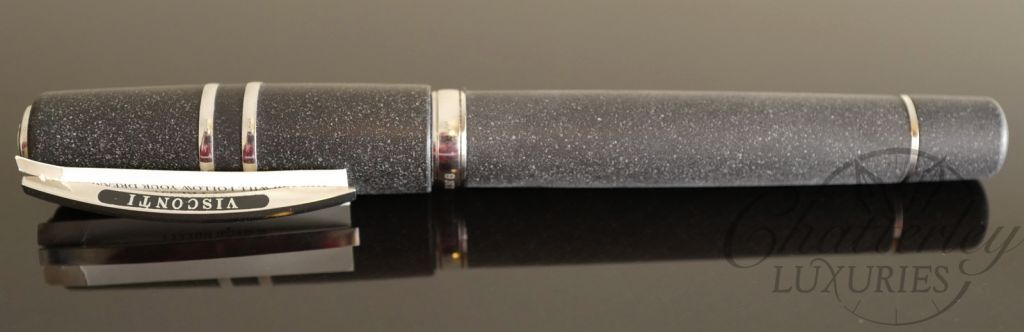 Visconti Homo Sapiens Lava Steel Age Maxi Fountain Pen