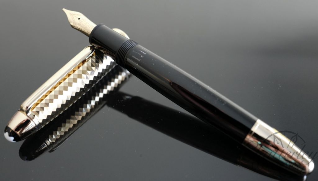 Montblanc 146 Meisterstück Solitaire Doué Geometric Dimension LeGrand Fountain Pen
