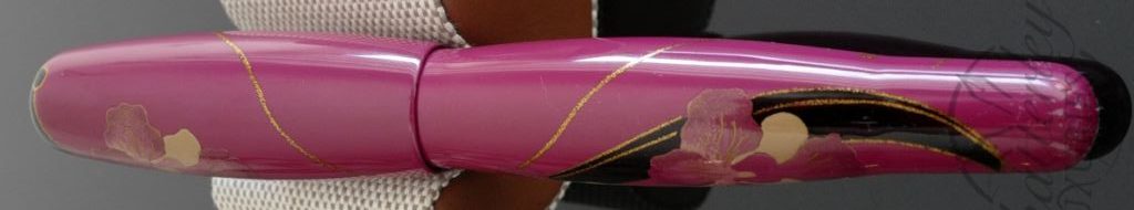 Danitrio Urushi Maki-e Vanda Miss Joaquim on Hyotan Fountain Pen
