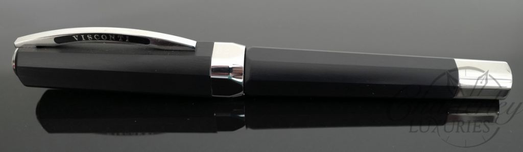 Visconti Opera Metal Aluminum True Black Fountain Pen