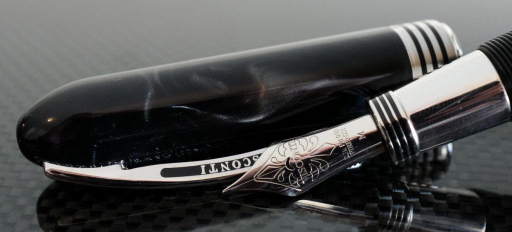 Visconti Saturno Collection Van Gogh Old Style Limited Edition Black Rhea Fountain Pen