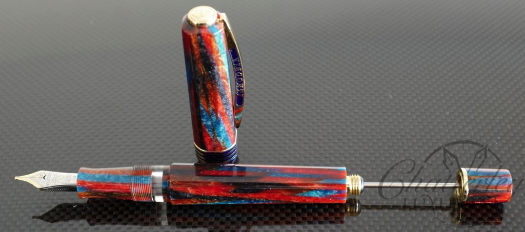 Visconti-Chatterley Southwest Celluloid Opera Master 10th Anniversary Limited Edition Fountain Pen in Gold