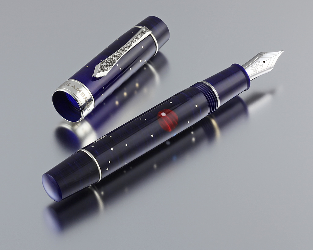 Classic Pens/Paul Rossi Limited Edition LR8 Jupiter Planets Fountain Pen