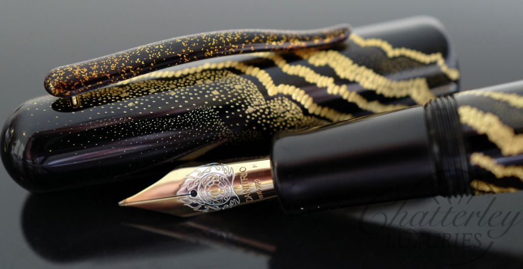 Danitrio Chinkin Milky Way Limited Edition Fountain Pen on Densho