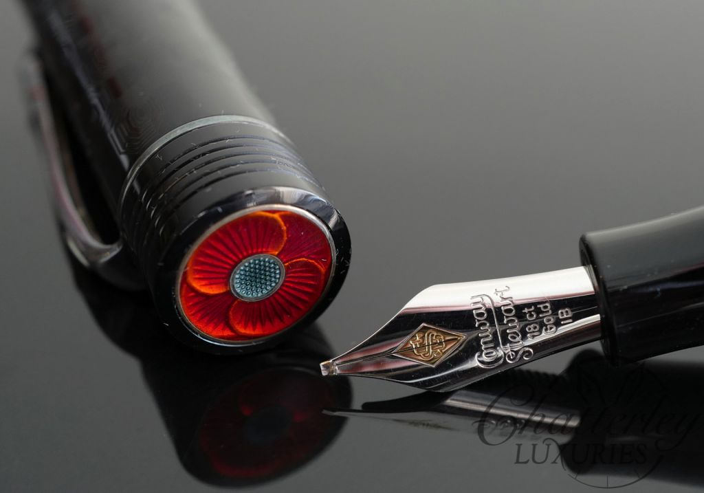 Conway Stewart WW1 Churchill Poppy Limited Edition Fountain Pen