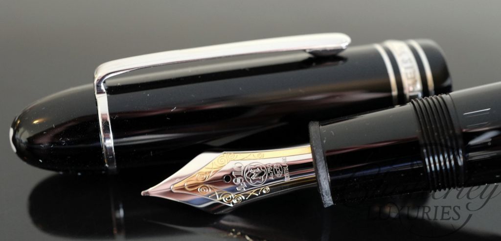 Montblanc Meisterstuck Platinum Plated 149 Fountain Pen with ink