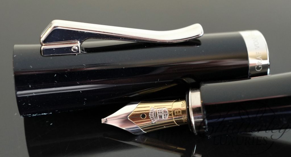 Graf Von Faber-Castell Intuition Platino Black Fountain Pen