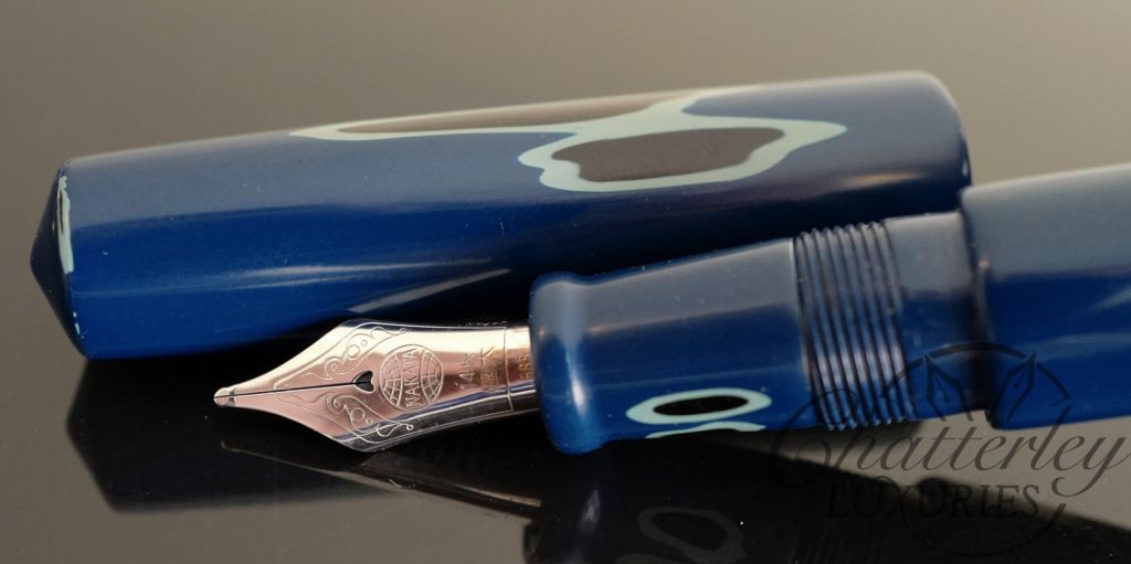 Nakaya Piccolo Blue Fountain Pen