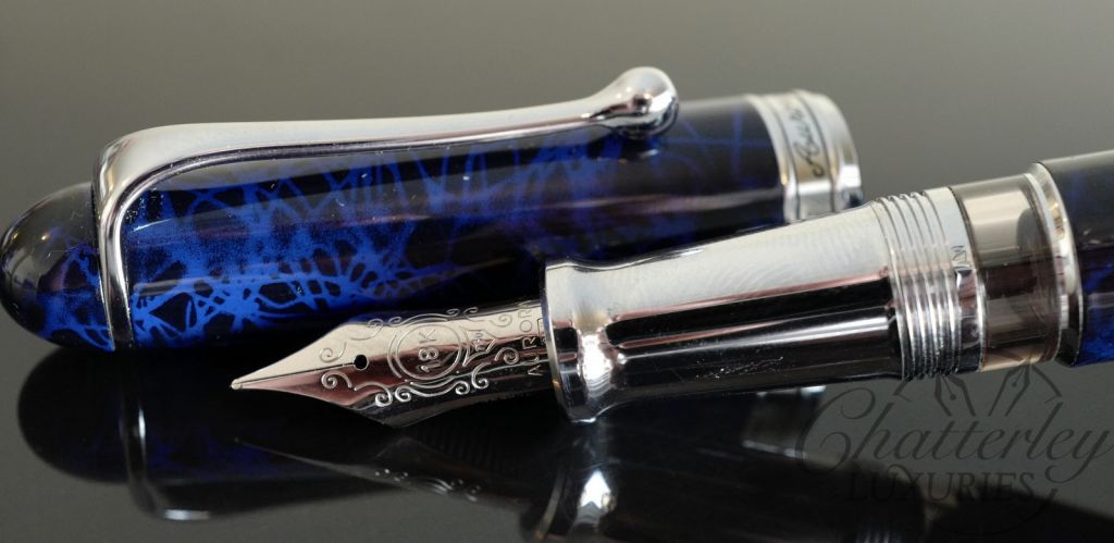 Flash Sale-Aurora 88 Sigaro (Cigar) Blue Limited Edition Fountain Pen