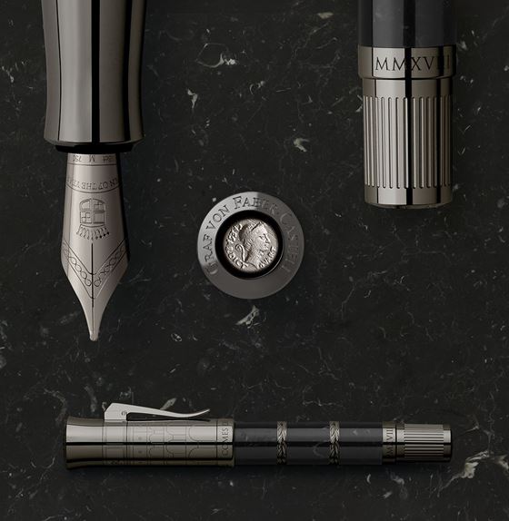 Graf Von Faber-Castell Pen Of the Year 2018 Imperium Romanum Black Elegance Fountain Pen