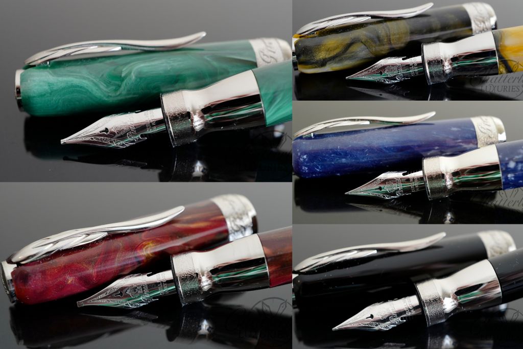 FLASH SALE-Pineider La Grande Bellezza Gemstones Fountain Pen Collection