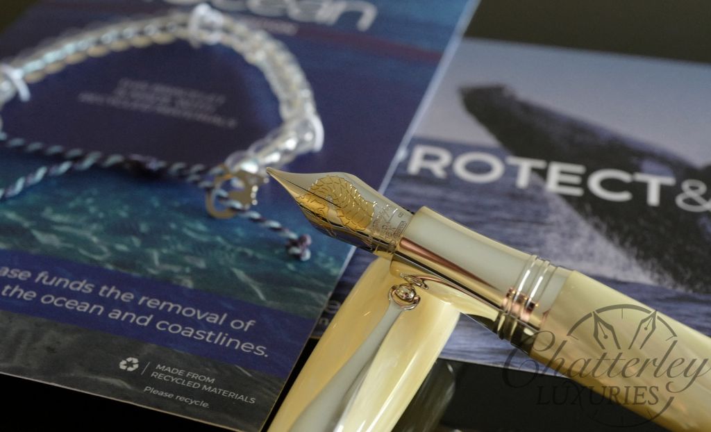 Montegrappa Extra 1930 Colori Del Mare "Sea Shell" Limited Edition Fountain Pen