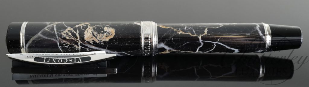 Visconti Millionaire Limited Edition Marble Imperial Black Fountain Pen - Image 4