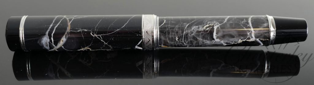 Visconti Millionaire Limited Edition Marble Imperial Black Fountain Pen - Image 3