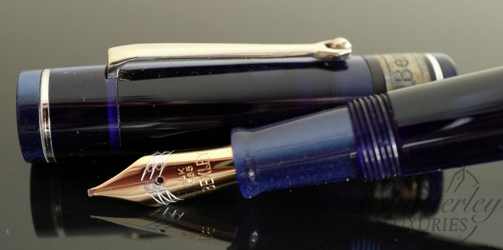 Bexley Decoband 99 Collection Sapphire Blue Fountain Pen