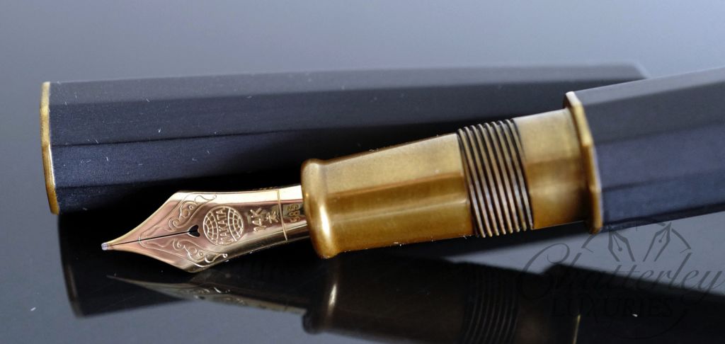 Nakaya Decapod Cigar Sumiko Gold Fountain Pen