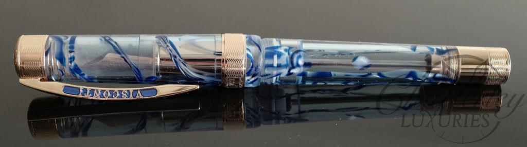 Visconti Ocean Breeze Limited Edition Demonstrator Fountain Pen Rose Gold Trim - Image 5