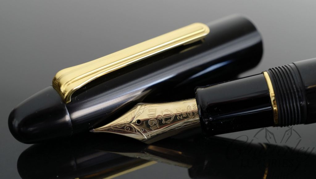 Sailor King of Pens Black Ebonite Fountain Pen with Nagahara Cross Point nib