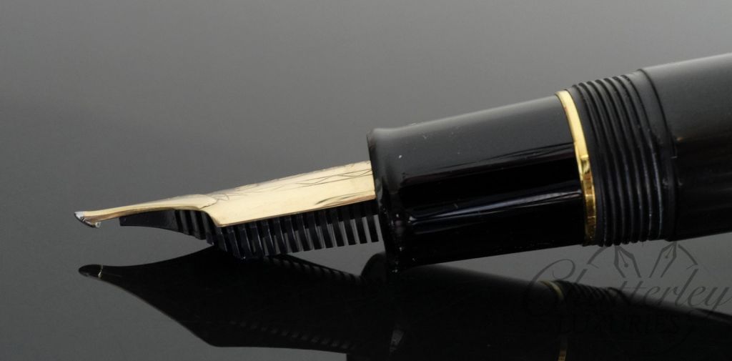 Sailor King of Pens Black Ebonite Fountain Pen with Nagahara Cross Point nib - Image 3