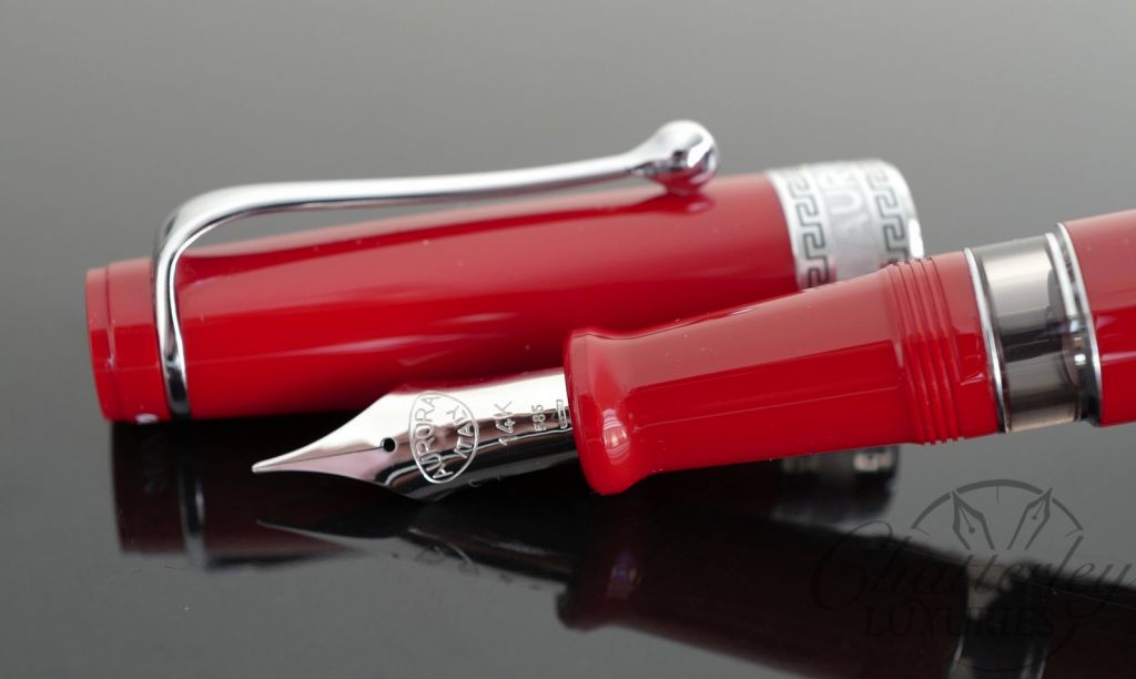 Aurora Optima Red Flex Limited Edition Fountain Pen