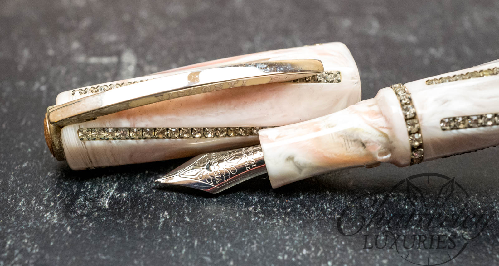 Visconti Divina Royale Peau D'Ange Fountain Pen