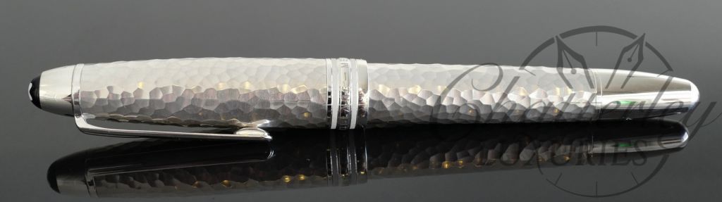 Montblanc Meisterstuck Martele Sterling Silver LeGrand Fountain Pen - Image 2