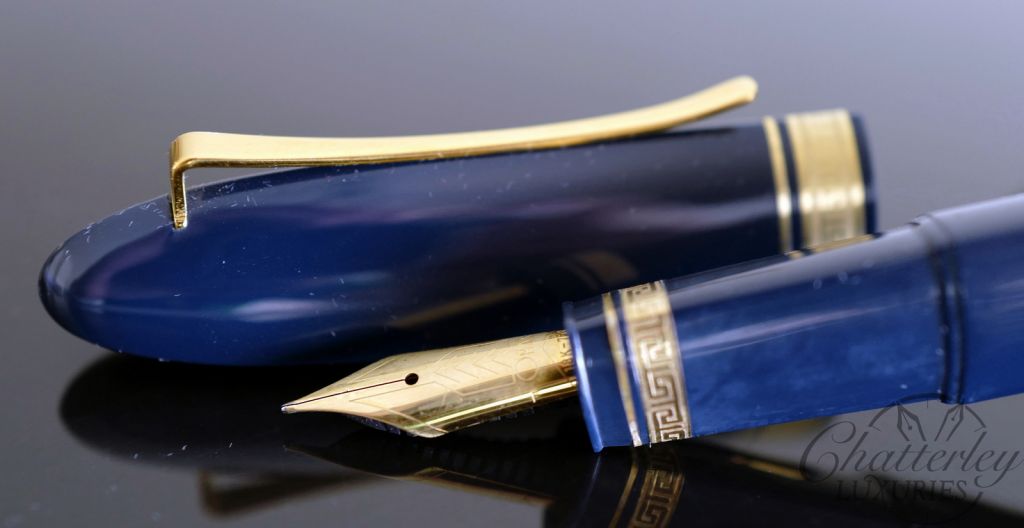 Omas 360 Blue Fountain Pen