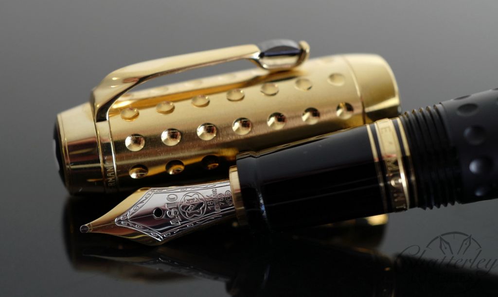 Montblanc Boheme Doue Gold Plated Fountain Pen