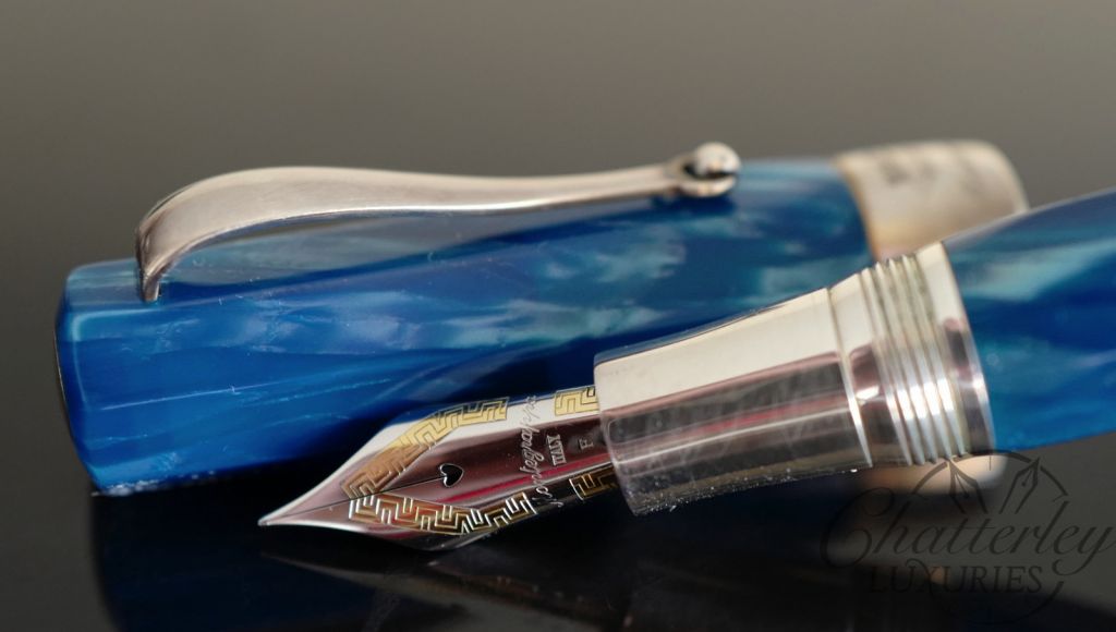 Montegrappa Turquoise Celluloid Symphony Fountain pen
