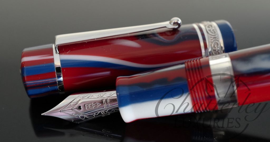 Delta DolceVita Gallery Blue Moon Piston Fountain Pen