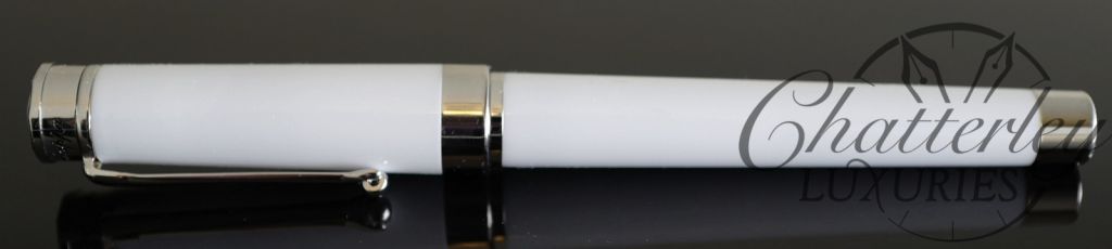Closeout-Montegrappa NeroUno Parola White Fountain Pen - Image 4