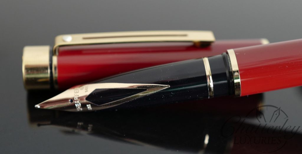 Sheaffer Targa Imperial Red Lacquer Fountain Pen