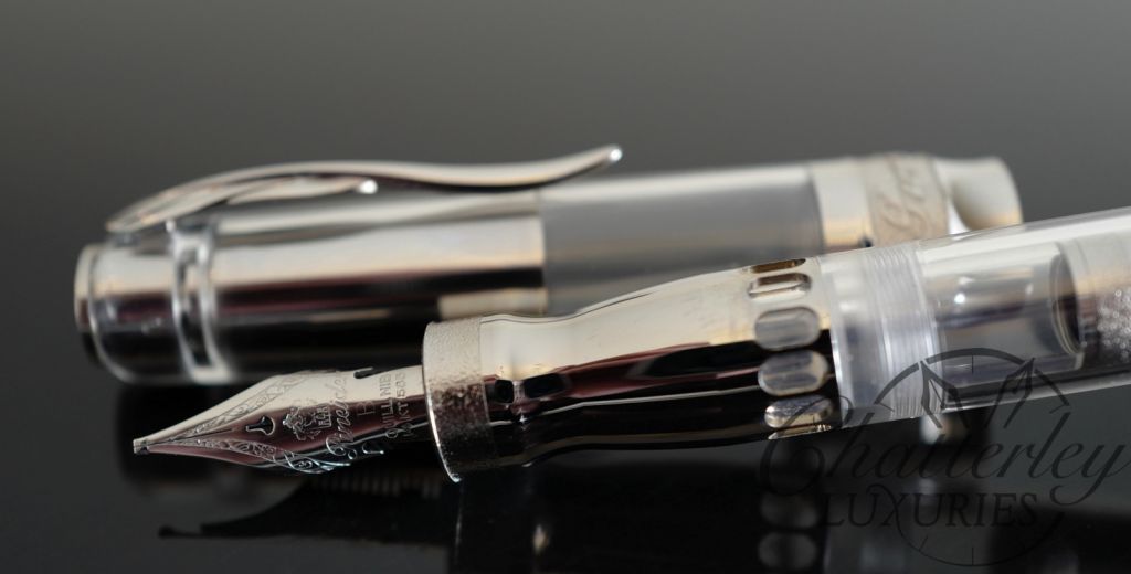 Pineider Mystery Filler White Sugar Demo Fountain Pen