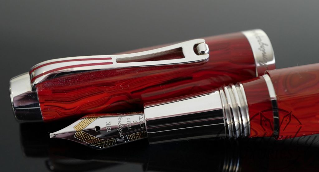 Montegrappa Passione Cinnamon Celluloid Fountain Pen