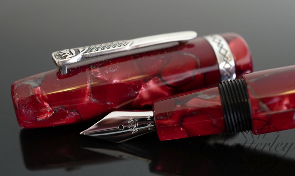 Krone Red Boulder Fountain Pen