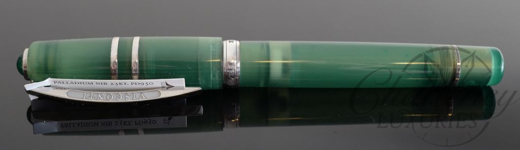 Visconti Homo Sapiens Jade Limited Edition Demonstrator Maxi Fountain Pen - Image 2