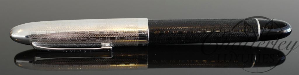 Omas S2001 Ogiva Guilloche Fountain Pen with Sterling Silver cap - Image 3