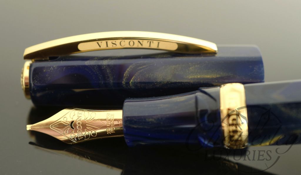 Visconti Medici Dynasty Oversized Blue Imperiale Fountain Pen