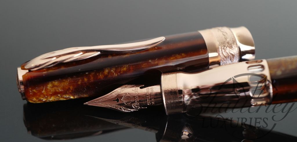 Chatterley/Pineider Arco Rose Gold Limited Edition Fountain Pen