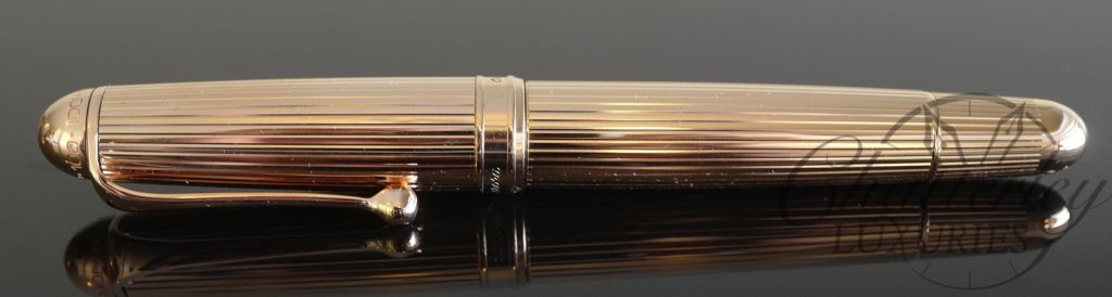 Aurora 88 Cento Italia Rose Gold Linear Guilloche Limited Edition Fountain Pen - Image 2
