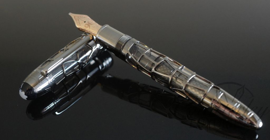 Montblanc Meisterstuck Limited Edition 90 Years Skeleton Fountain Pen - Image 5
