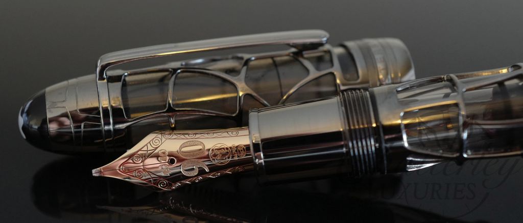 Montblanc Meisterstuck Limited Edition 90 Years Skeleton Fountain Pen - Image 4