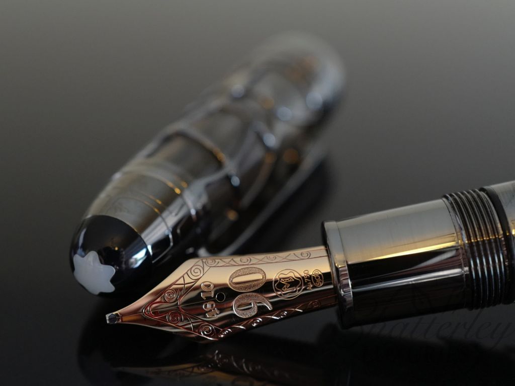 Montblanc Meisterstuck Limited Edition 90 Years Skeleton Fountain Pen