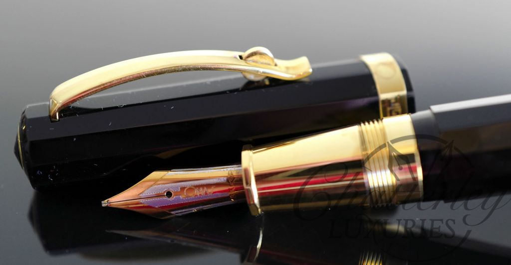 Omas New Style Paragon Black Fountain Pen