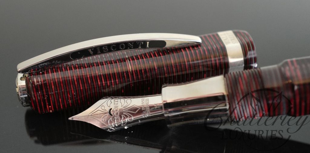Visconti Wall Street Red Fountain Pen