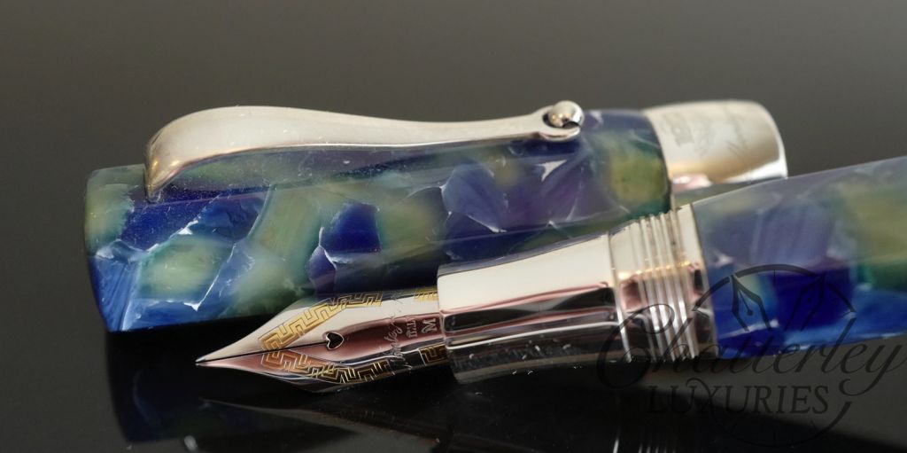 Montegrappa Harmony Solo Blue Green Fountain Pen
