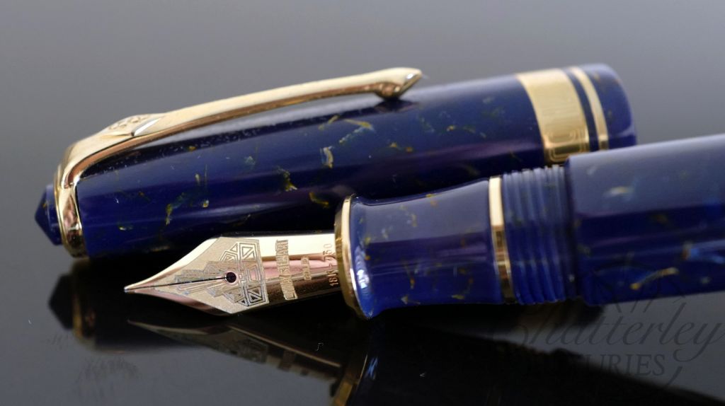 Conway Stewart America Model 100 Blue Lapis Fountain Pen