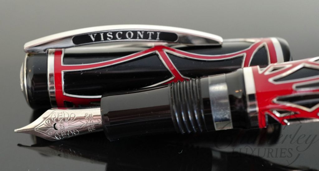 Visconti Red Istos Aracnis Limited Edition Fountain Pen