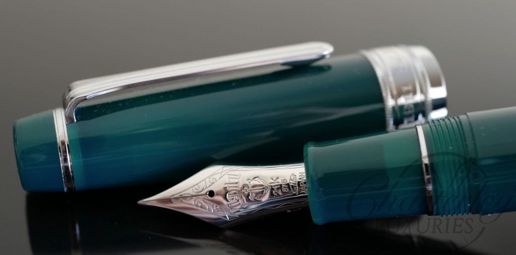 Sailor KOP Pro Gear Ocean Naginata Togi MF Nib Fountain Pen