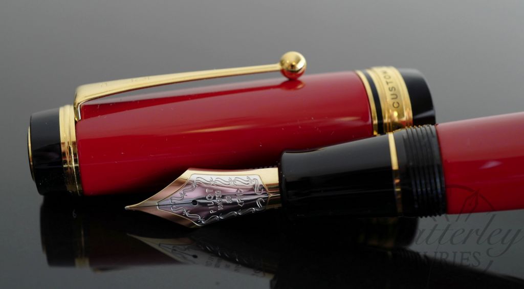 Pilot Custom Urushi Vermilion (Red) Fountain Pen
